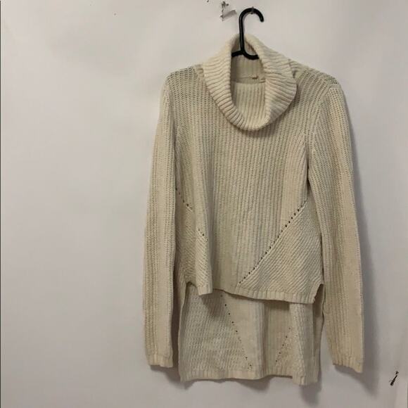 MOTH ANTHROPOLOGIE SWEATER HIGH‎ LOW DETAIL… - Picture 1 of 5